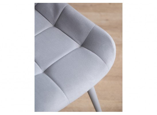 Стул на металлокаркасе Челси 360 К светло-серый (zd 960) / серый в Каменске-Уральском