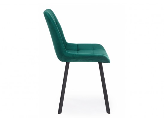 Стул на металлокаркасе Челси П зеленый (zd 667) / черный в Каменске-Уральском