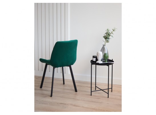 Стул на металлокаркасе Челси П зеленый (zd 667) / черный в Каменске-Уральском