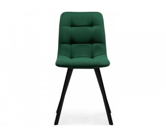 Стул на металлокаркасе Чилли зеленый  / черный