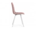Стул на металлокаркасе Чилли розовый / белый в Каменске-Уральском