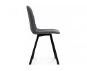 Стул на металлокаркасе Чилли темно-серый 996 / черный в Каменске-Уральском