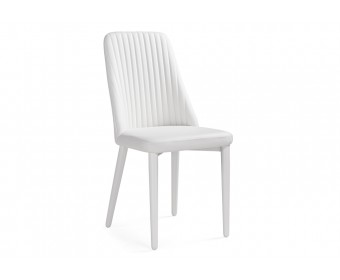 Стул на металлокаркасе Фена R белый