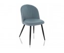 Стул на металлокаркасе Gabi 1 light blue / black в Каменске-Уральском