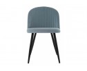 Стул на металлокаркасе Gabi 1 light blue / black в Каменске-Уральском