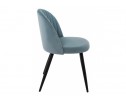Стул на металлокаркасе Gabi 1 light blue / black в Каменске-Уральском