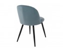 Стул на металлокаркасе Gabi 1 light blue / black в Каменске-Уральском