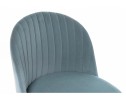 Стул на металлокаркасе Gabi 1 light blue / black в Каменске-Уральском