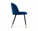 Стул на металлокаркасе Gabi dark blue / black / gold в Каменске-Уральском