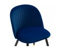 Стул на металлокаркасе Gabi dark blue / black / gold в Каменске-Уральском