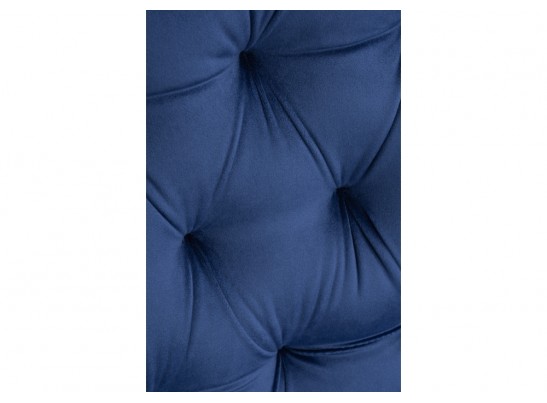 Стул на металлокаркасе Гояр темно-синий / черный глянец в Каменске-Уральском