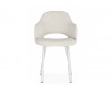 Стул на металлокаркасе Гутрид ткань RS-01 / белый в Каменске-Уральском