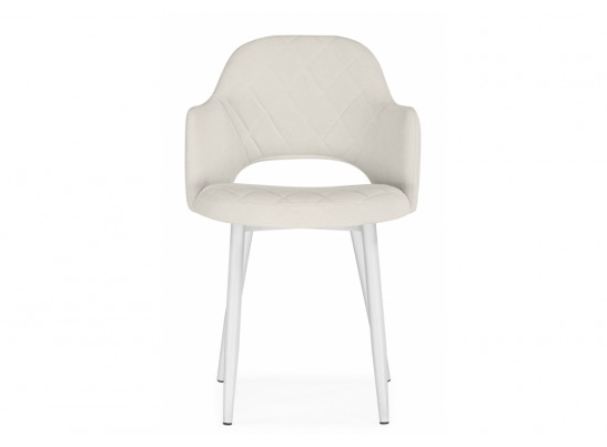 Стул на металлокаркасе Гутрид ткань RS-01 / белый в Каменске-Уральском