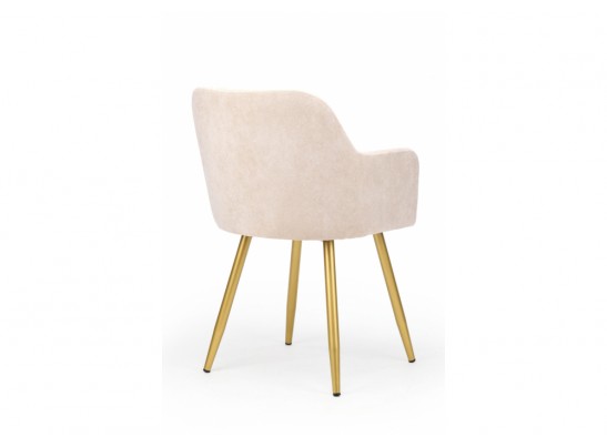 Стул на металлокаркасе Инфини 360 латте (ocean 003) / золотой в Каменске-Уральском