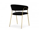 Стул на металлокаркасе Kamelia 1 black / gold в Каменске-Уральском