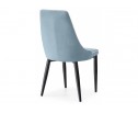 Стул на металлокаркасе Kora 1 light blue / white / black в Каменске-Уральском