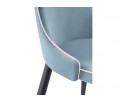 Стул на металлокаркасе Kora 1 light blue / white / black в Каменске-Уральском