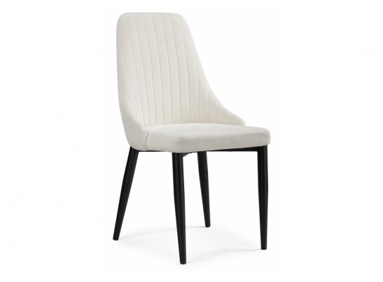 Стул на металлокаркасе Kora white / black в Каменске-Уральском