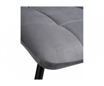 Стул на металлокаркасе Лаксман velutto 32 / черный