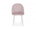Стул на металлокаркасе Логан розовый / белый в Каменске-Уральском