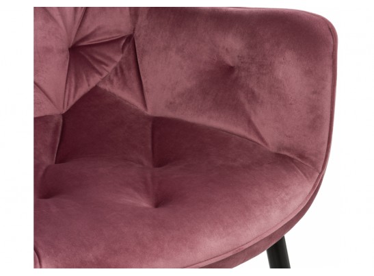 Стул на металлокаркасе Remo розовый в Каменске-Уральском