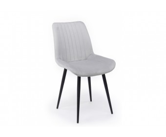 Стул на металлокаркасе Седа 360 светло-серый (zd 960) / черный