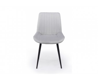 Стул на металлокаркасе Седа 360 светло-серый (zd 960) / черный