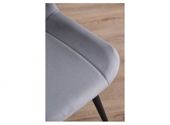 Стул на металлокаркасе Седа 360 светло-серый (zd 960) / черный в Каменске-Уральском