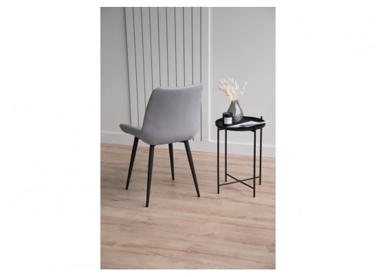 Стул на металлокаркасе Седа 360 светло-серый (zd 960) / черный в Каменске-Уральском