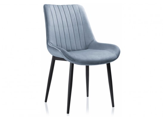 Стул на металлокаркасе Seda light blue в Каменске-Уральском