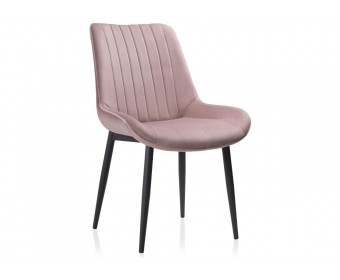 Стул на металлокаркасе Seda light purple