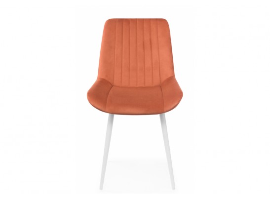 Стул на металлокаркасе Седа терракотовый (zd 432) / белый