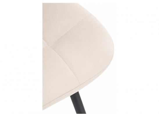 Стул на металлокаркасе Sidra beige / black в Каменске-Уральском