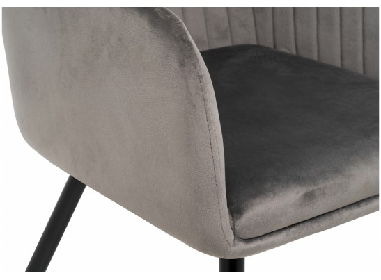 Стул на металлокаркасе Slam тёмно-серый в Каменске-Уральском