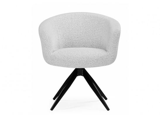 Стул на металлокаркасе Solomon 1 вращающийся светло-бежевый / черный в Каменске-Уральском