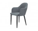 Стул на металлокаркасе Vener black / gray в Каменске-Уральском