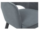 Стул на металлокаркасе Vener black / gray в Каменске-Уральском