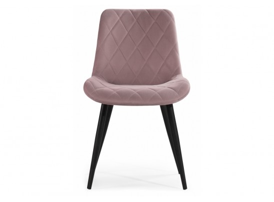 Стул на металлокаркасе Fox light purple / black в Каменске-Уральском