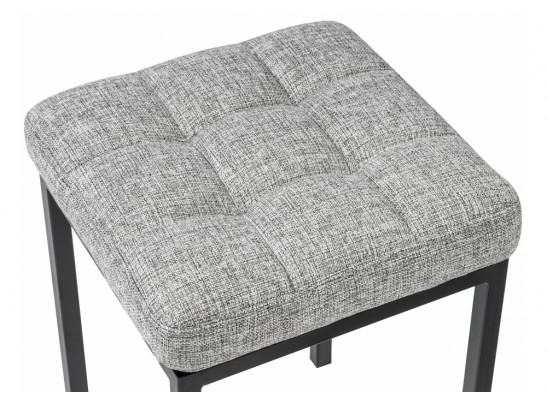 Табурет Байя рогожка графит / черный матовый в Каменске-Уральском