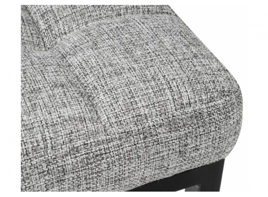 Табурет Байя рогожка графит / черный матовый в Каменске-Уральском