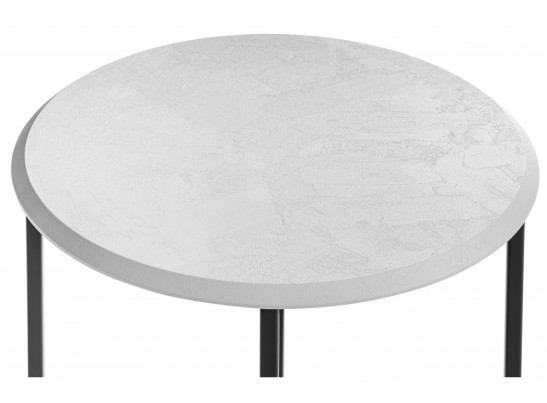 Журнальный столик Манеттия бетон белый в Каменске-Уральском