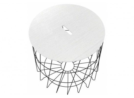 Журнальный столик Sheffilton SHT-CT41 сандал / черный муар в Каменске-Уральском