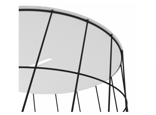 Журнальный столик Sheffilton SHT-CT41 сандал / черный муар в Каменске-Уральском