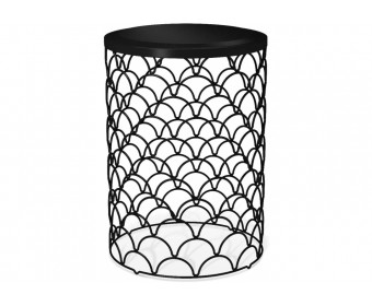 Журнальный столик SHT-CT24-1 черный муар