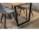 Стул Fox black / grey в Каменске-Уральском