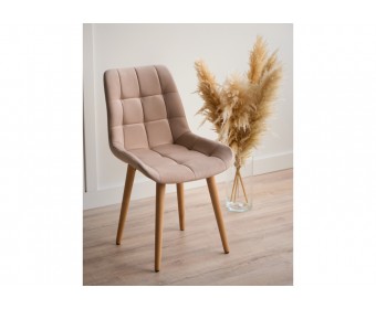 Деревянный стул Челси 360 бежевый (zd 210) / светлое дерево