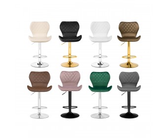 Барный стул Porch зеленый / черный