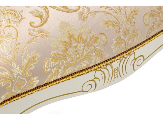 Банкетка Беттино патина золото / бежевый в Каменске-Уральском