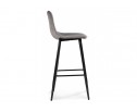 Барный стул Capri light gray / black в Каменске-Уральском