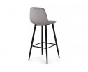 Барный стул Capri light gray / black в Каменске-Уральском
